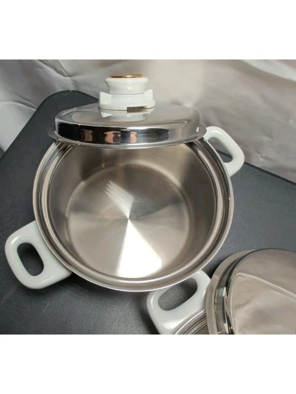 10 Pc. Vintage Health Craft Gold Classic Cookware Set Nicromium Surgical Steel